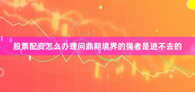 股票配资怎么办理问鼎期境界的强者是进不去的